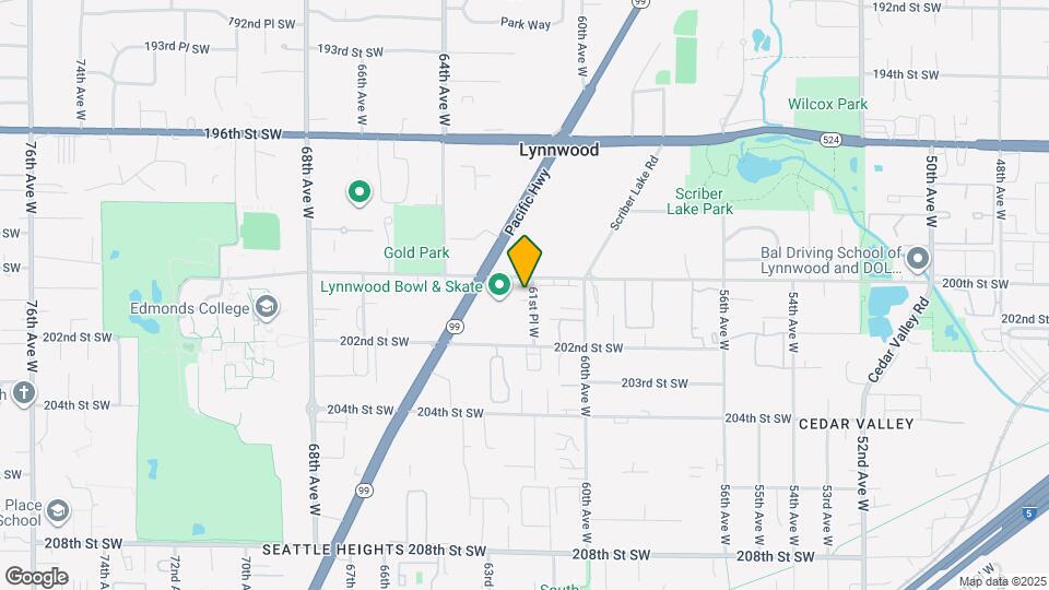 20022 61st Pl W Map and Location Details