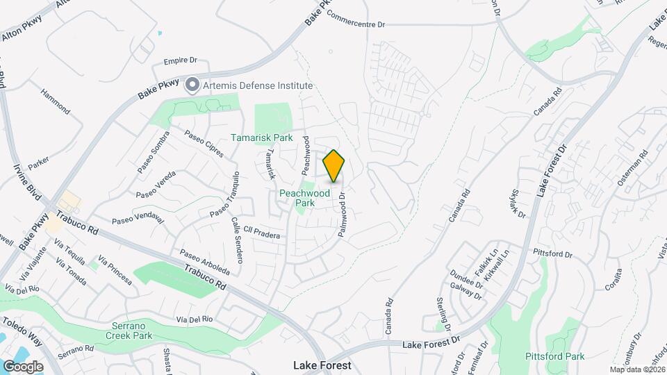 21166 Gladiolos Way Map and Location Details