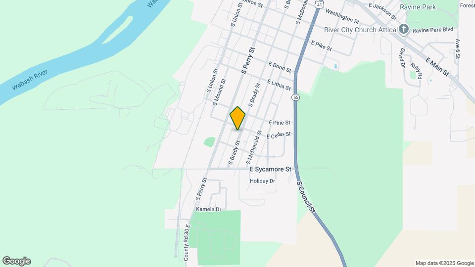 1104 S Brady St Map and Location Details