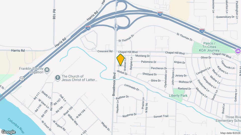 4519 Appaloosa Ln Map and Location Details