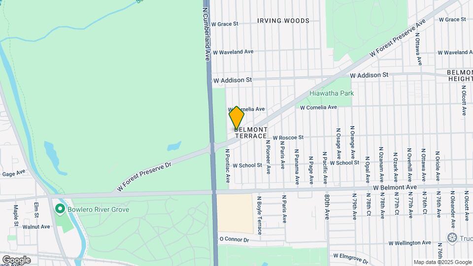8300-8304 W Forest Preserve Ave Map and Location Details