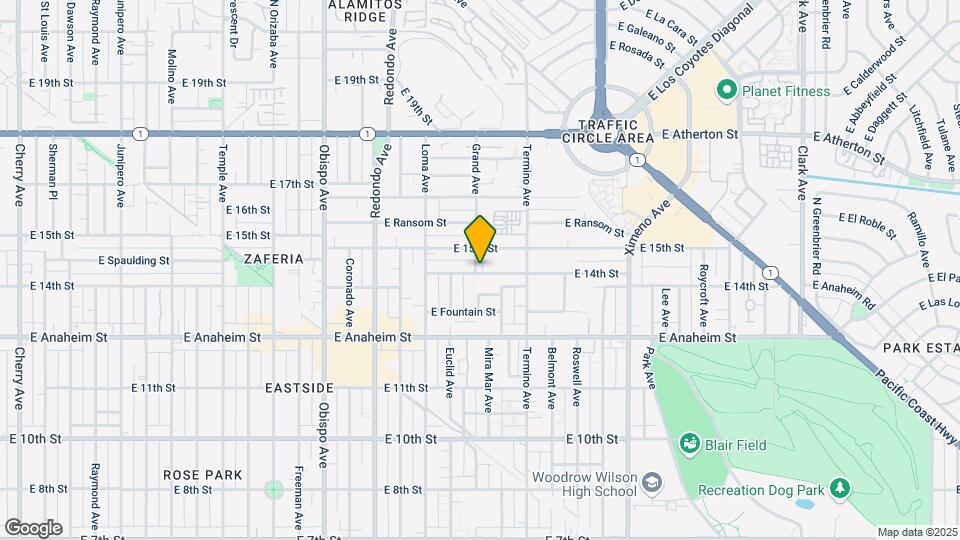 3751-3803 E 14th St Map and Location Details