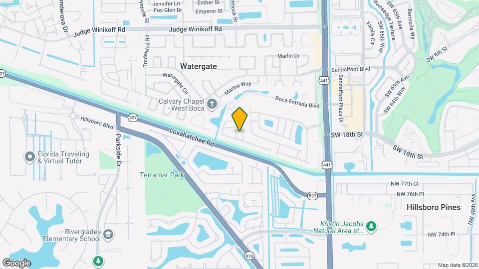 10669 Boca Entrada Blvd Map and Location Details