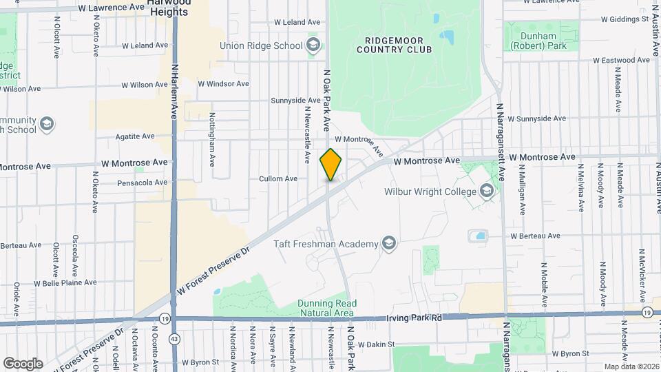 6780 W Forest Preserve Dr Map and Location Details