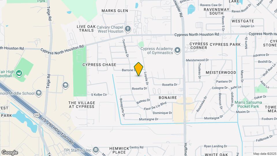 14115 Bella Dr Map and Location Details