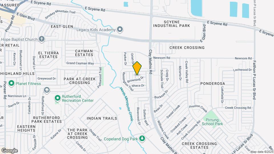 920 Mossberg Ln Map and Location Details