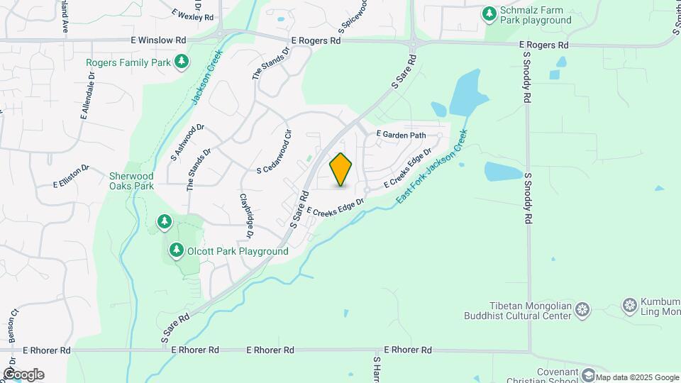 3489 S Oaklawn Cir Map and Location Details