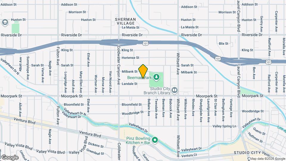 12727 Landale St Map and Location Details