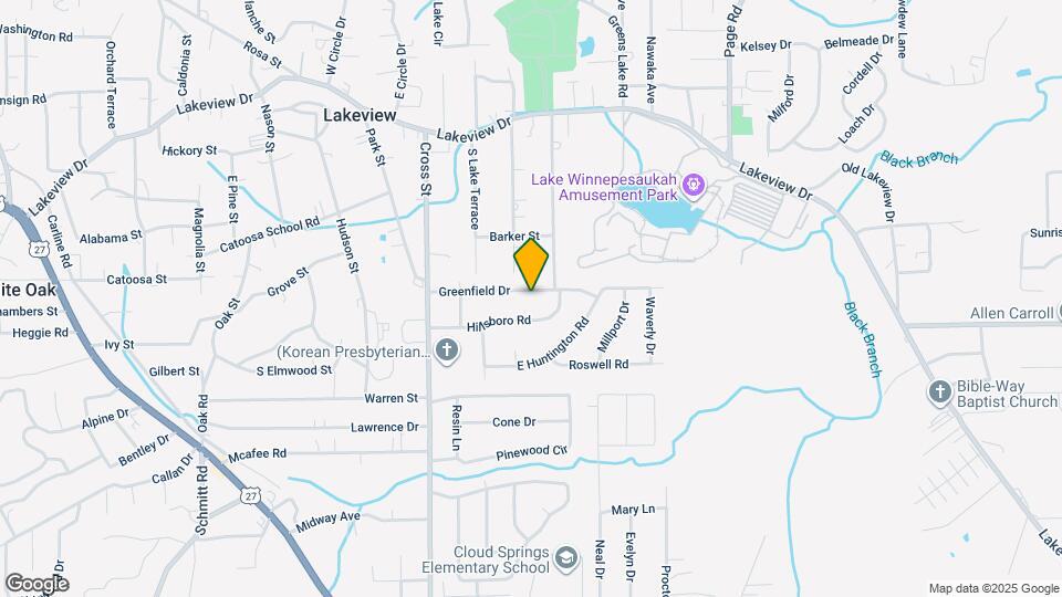 232 Greenfield Dr Mapa y Detalles de la Ubicación