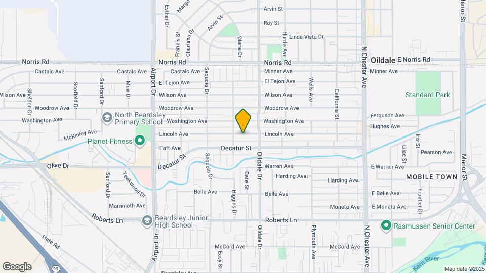 515 Lincoln Ave Map and Location Details