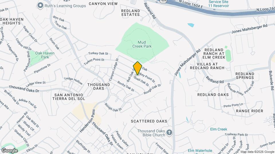 2915 Quail Oak St Map and Location Details