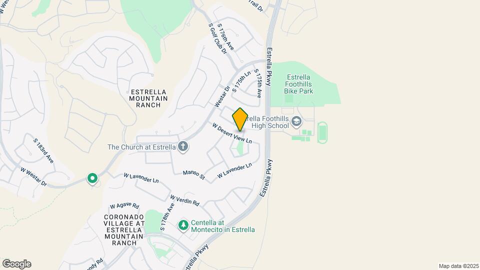 17584 W Desert View Ln Map and Location Details