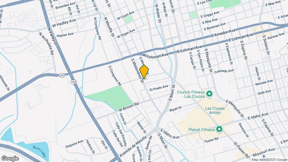 621 S Melendres St Map and Location Details