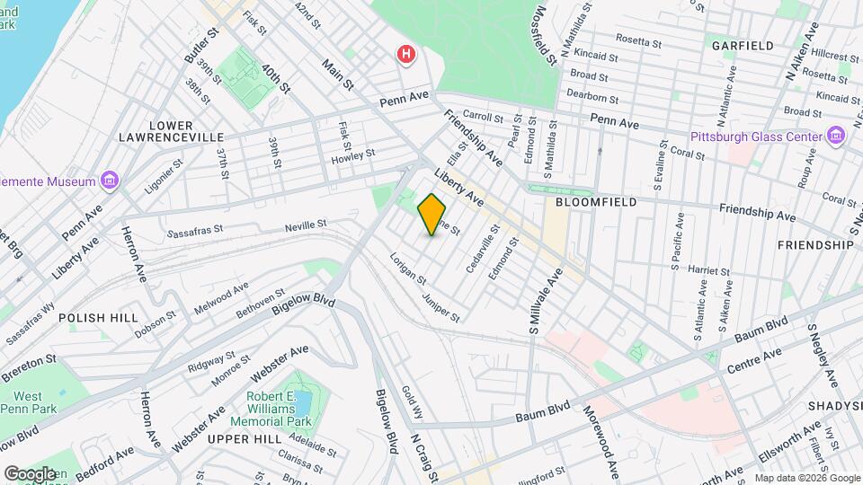 427 Taylor St Map and Location Details