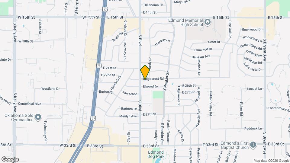 204 Ridgecrest Rd Map and Location Details