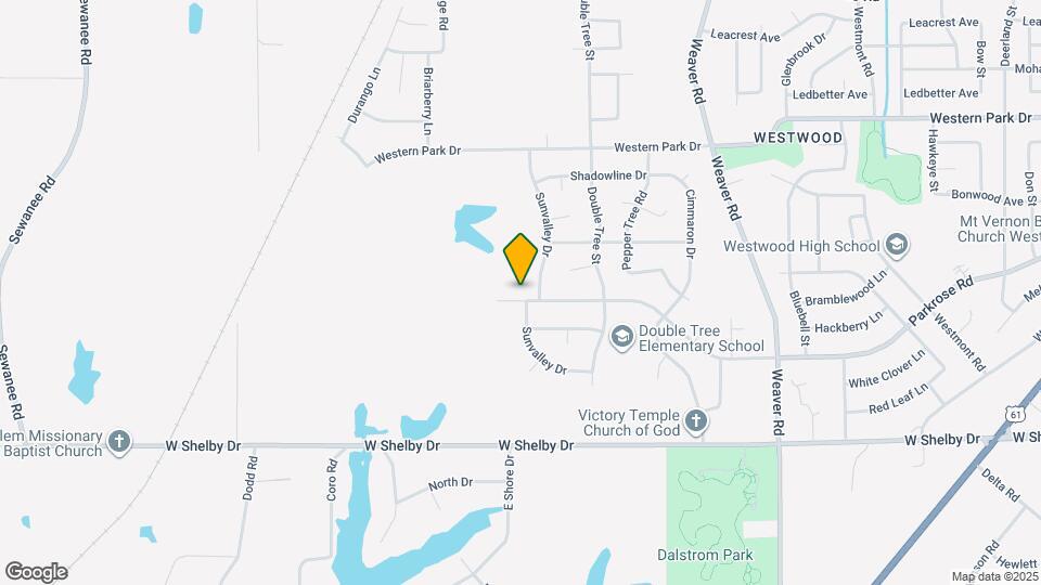 1274 Parkrose Rd Map and Location Details