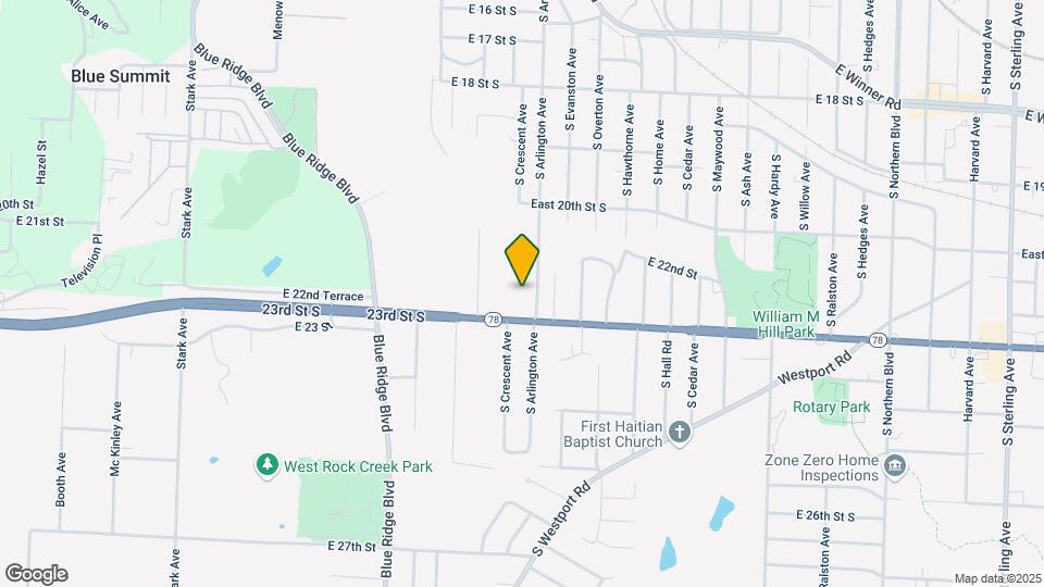 2220 S Arlington Ave Map and Location Details