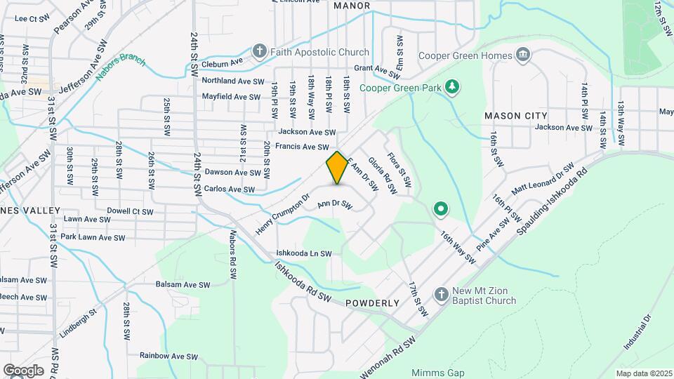 1845 Henry Crumpton Dr Map and Location Details