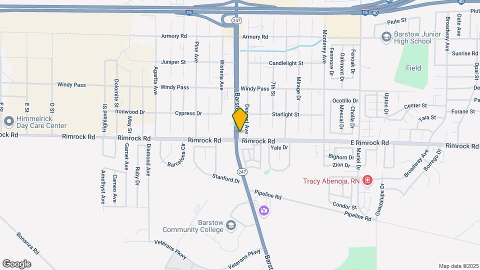 1391 Barstow Blvd Map and Location Details