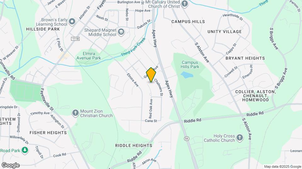 1015 Red Roses Ave Map and Location Details