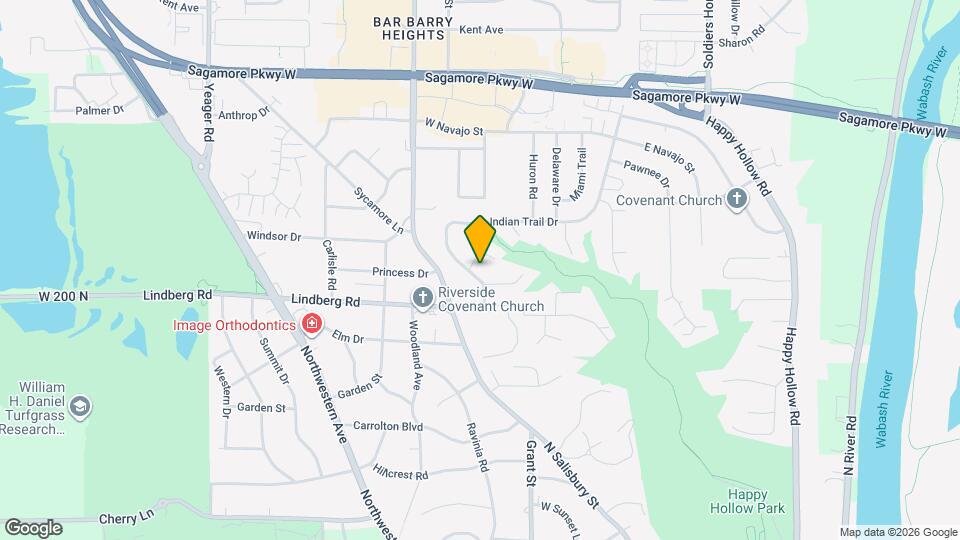 1912 Indian Trail Dr Map and Location Details