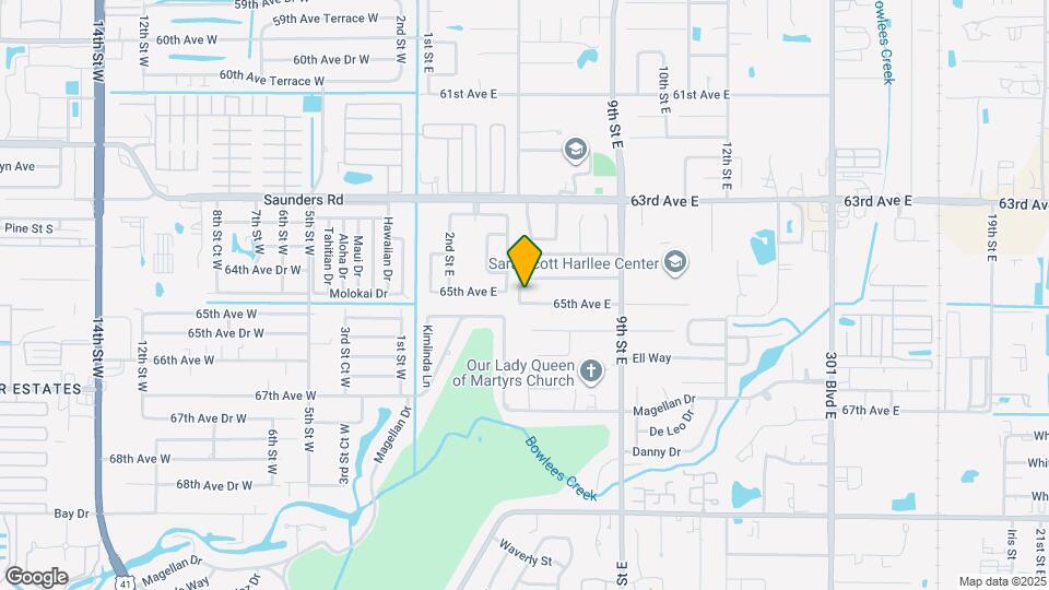 6405 5th St E Map and Location Details