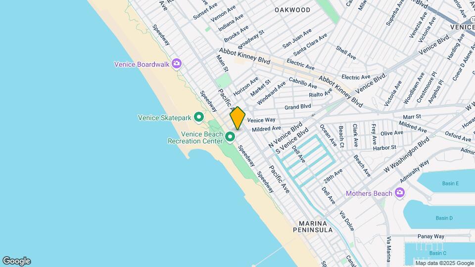 23 19th Ave Venice, CA 90291 Map and Location Details