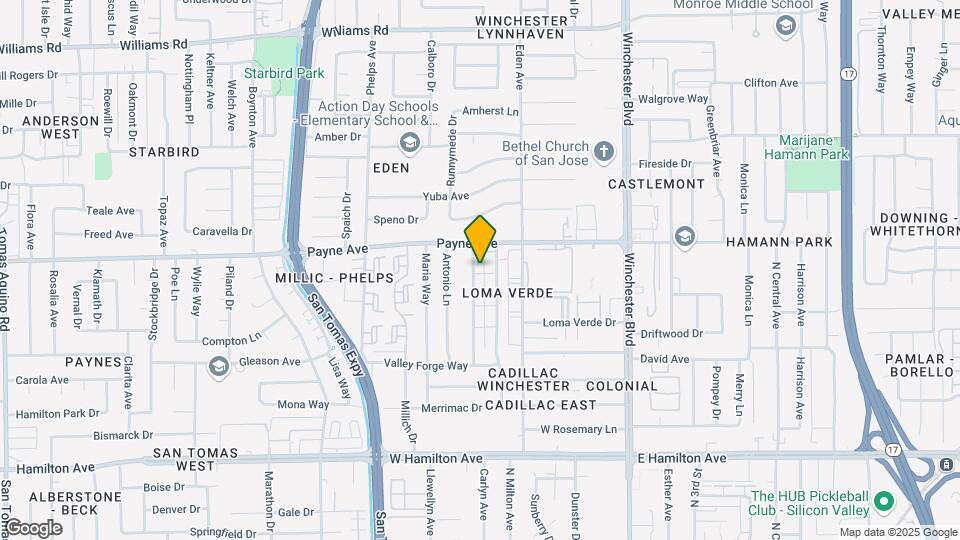 1338 Essex Way Mapa y Detalles de la Ubicación