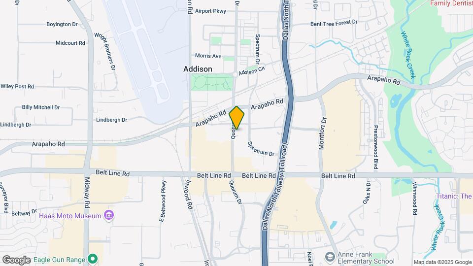 AMLI Addison Mapa y Detalles de la Ubicación