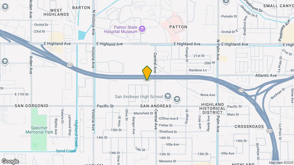 3166 Atlantic Ave Map and Location Details