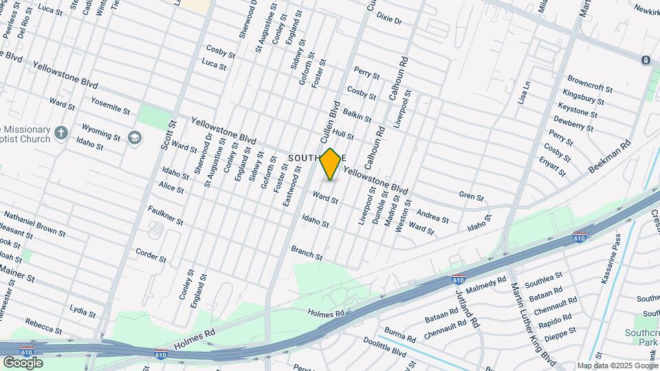 6730 New York St Map and Location Details