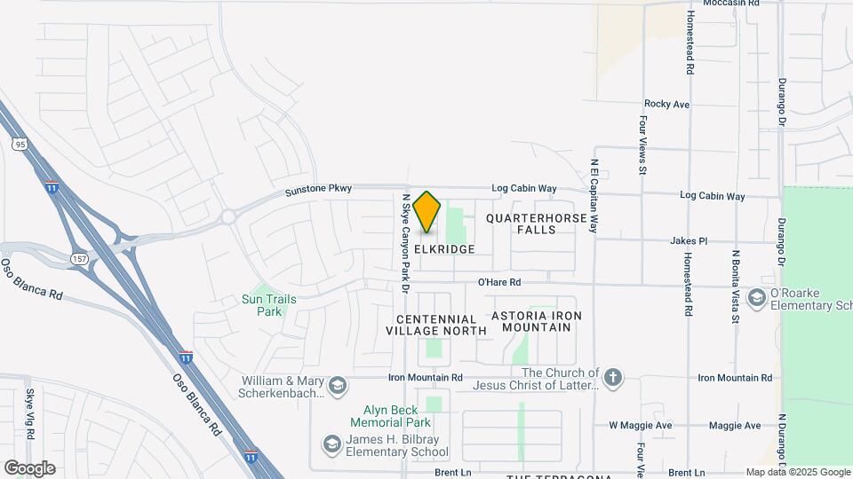 9720 N Fast Elk St Map and Location Details