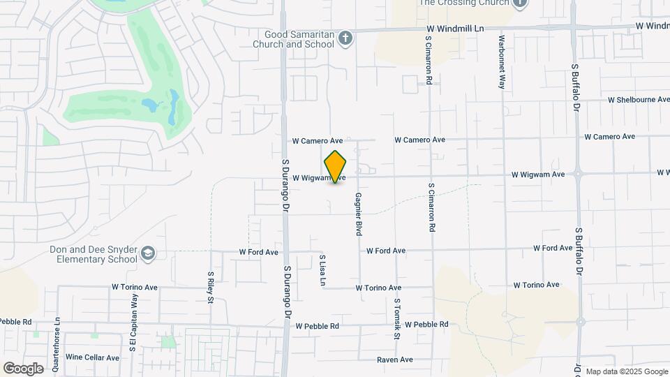 8465 W Wigwam Ave Map and Location Details