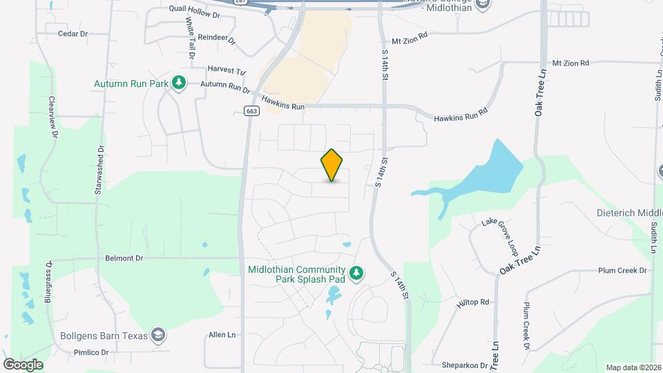 426 Brook Meadow Dr Map and Location Details