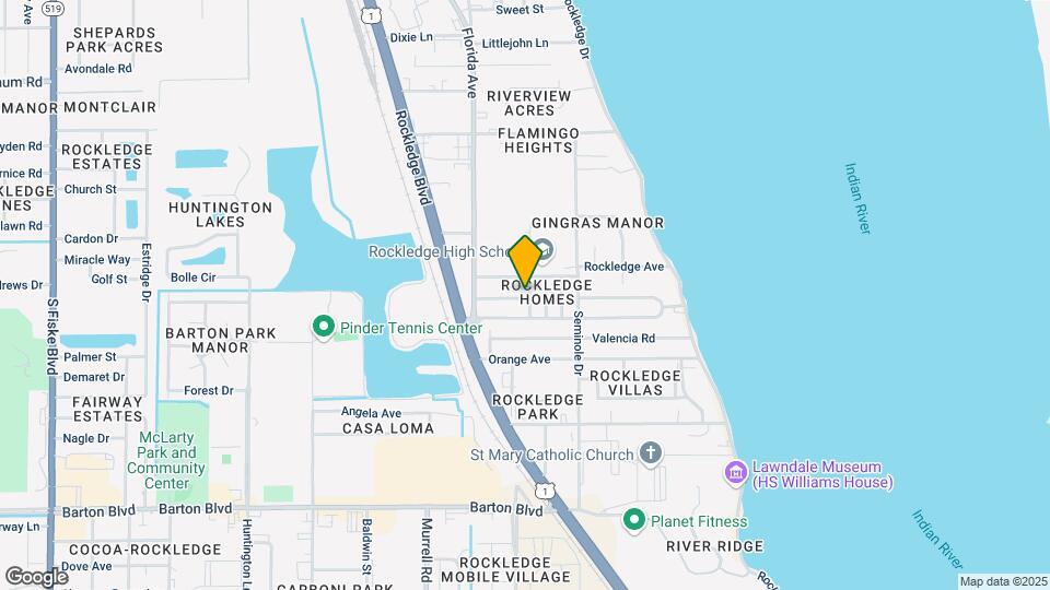 80 N Palmway Ave Map and Location Details