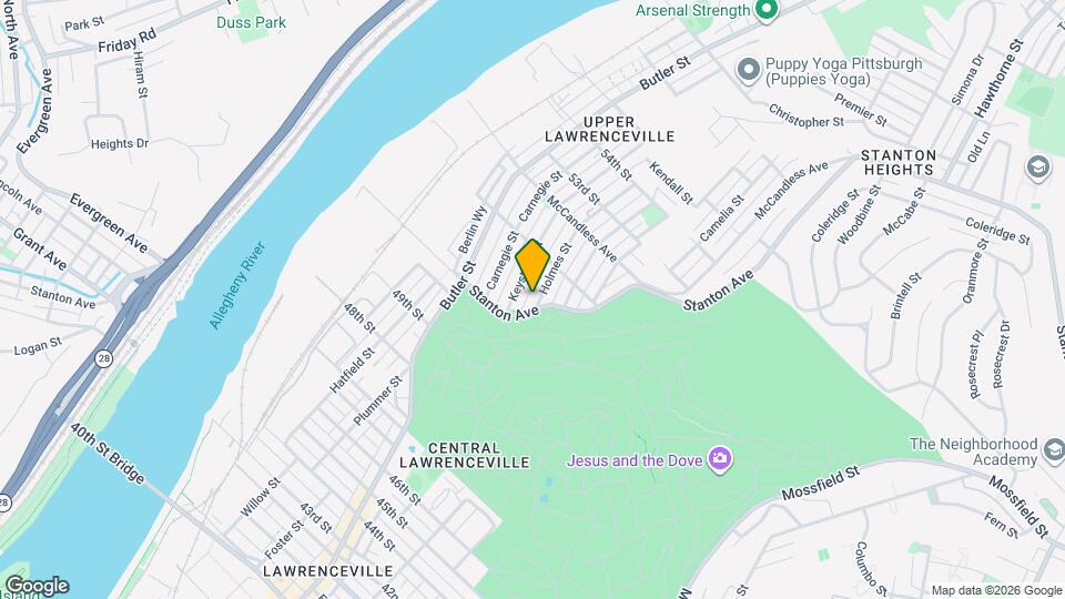 5109 Holmes St Map and Location Details