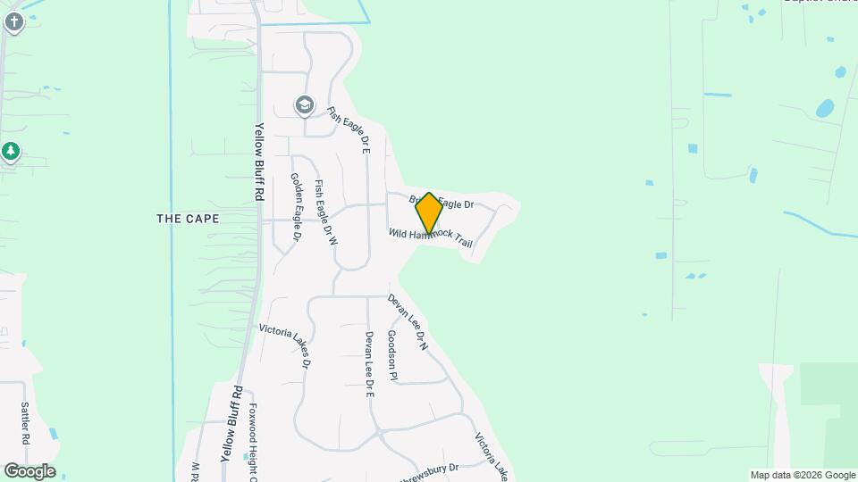 13886 Wild Hammock Trail Map and Location Details