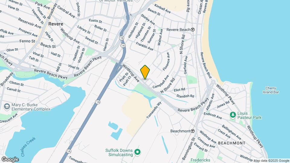 361 Revere Beach Pky, Unit #309 Mapa y Detalles de la Ubicación