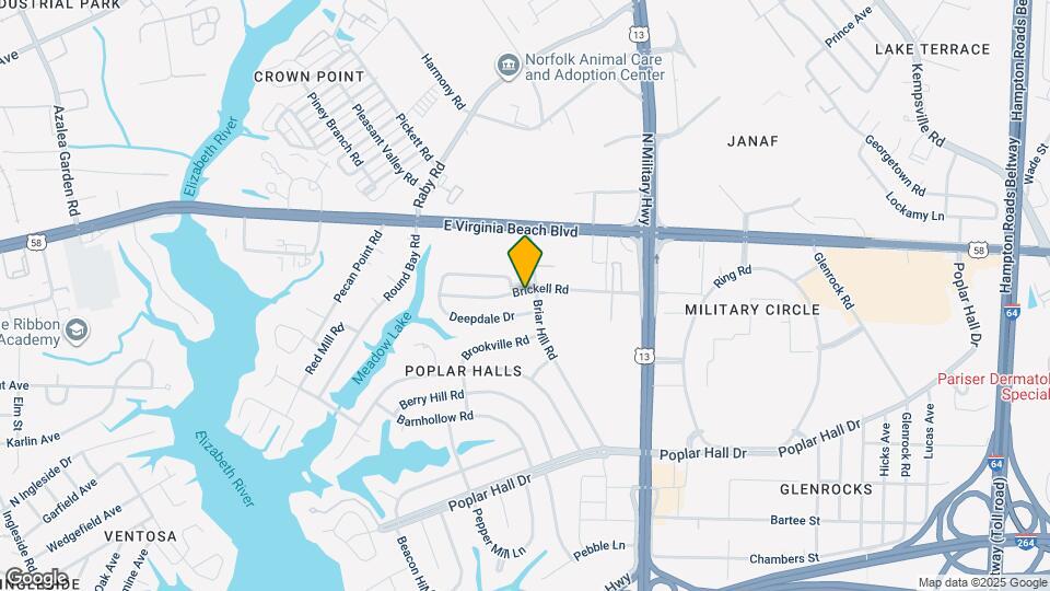 5573 Brickell Rd Map and Location Details