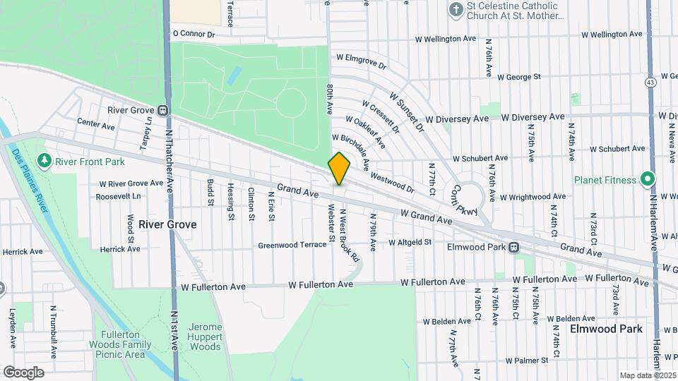 Elmbrook Senior Residence Map and Location Details