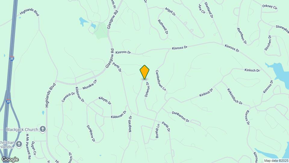 34 Dirleton Dr Map and Location Details