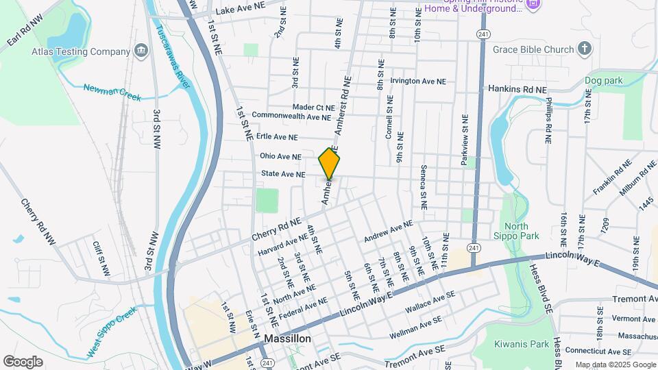 750 Amherst Rd NE Map and Location Details