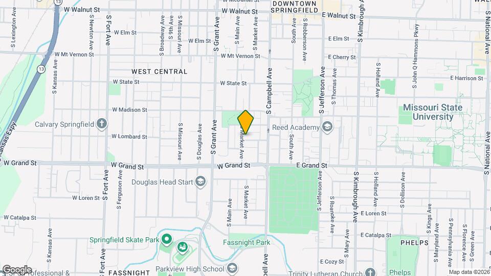 451 W Lombard St Map and Location Details