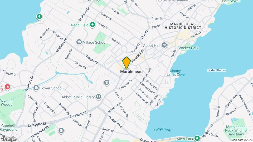 166 Pleasant St Map and Location Details