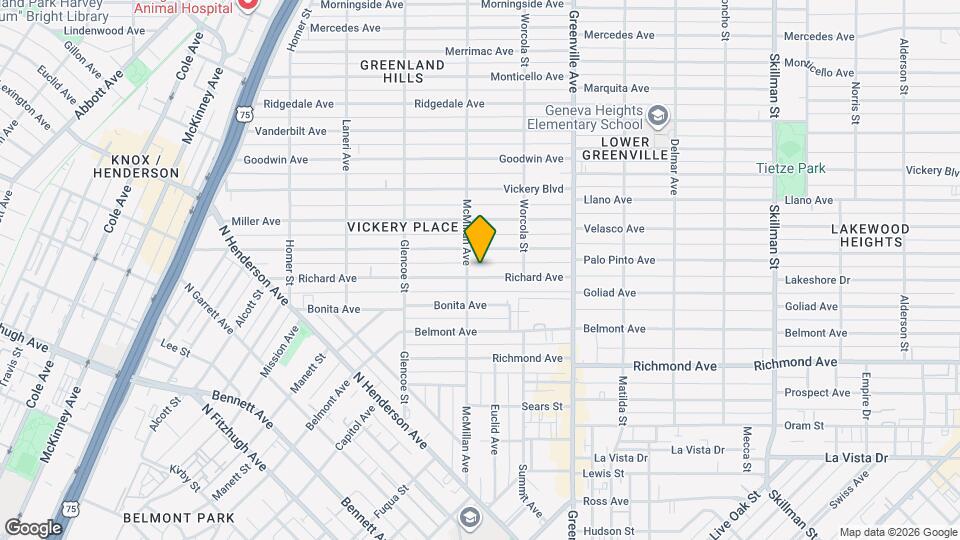 5509 Richard Ave Map and Location Details