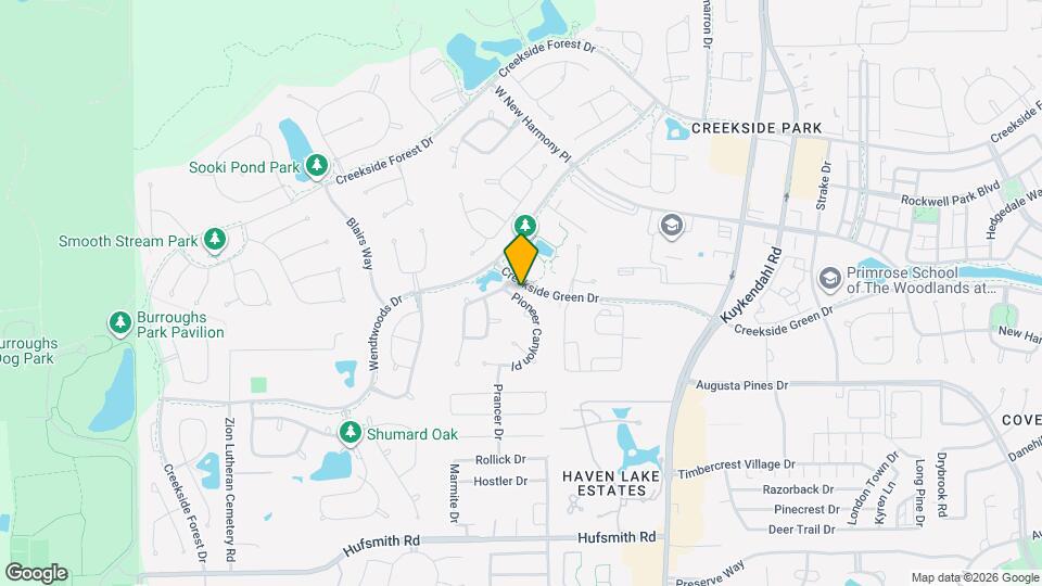 11 Pioneer Canyon Pl Map and Location Details