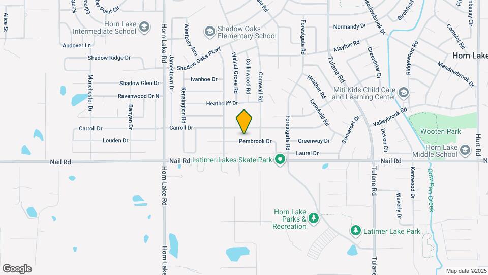 3610 Pembrook Dr Map and Location Details