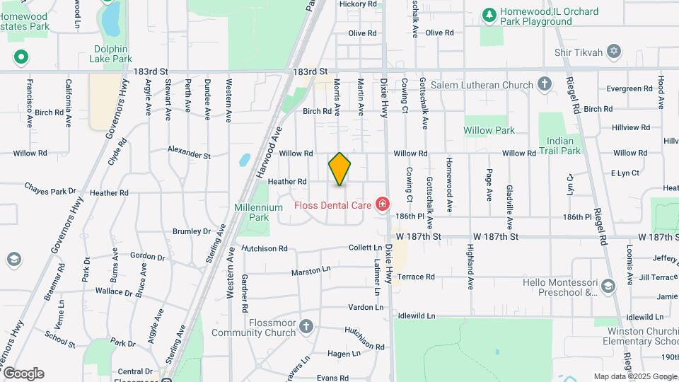 18610 Morris Ave Map and Location Details