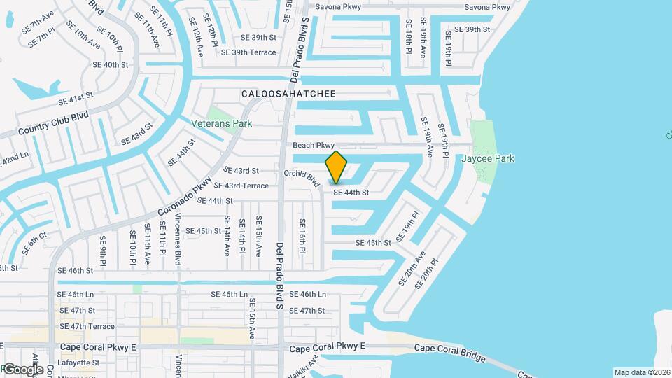 1709 SE 44th St Map and Location Details