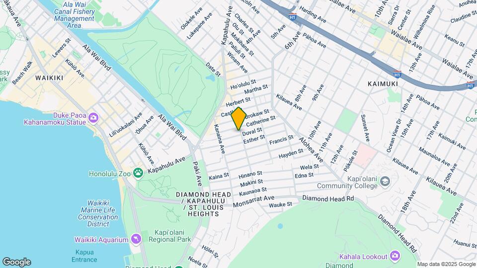 3389 Campbell Ave Mapa y Detalles de la Ubicación